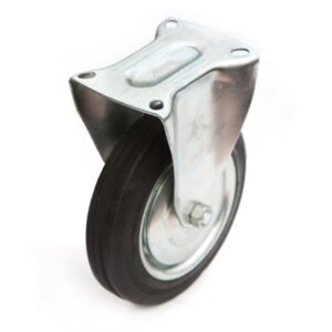 Schwarzes Gummirad 200RNS1F